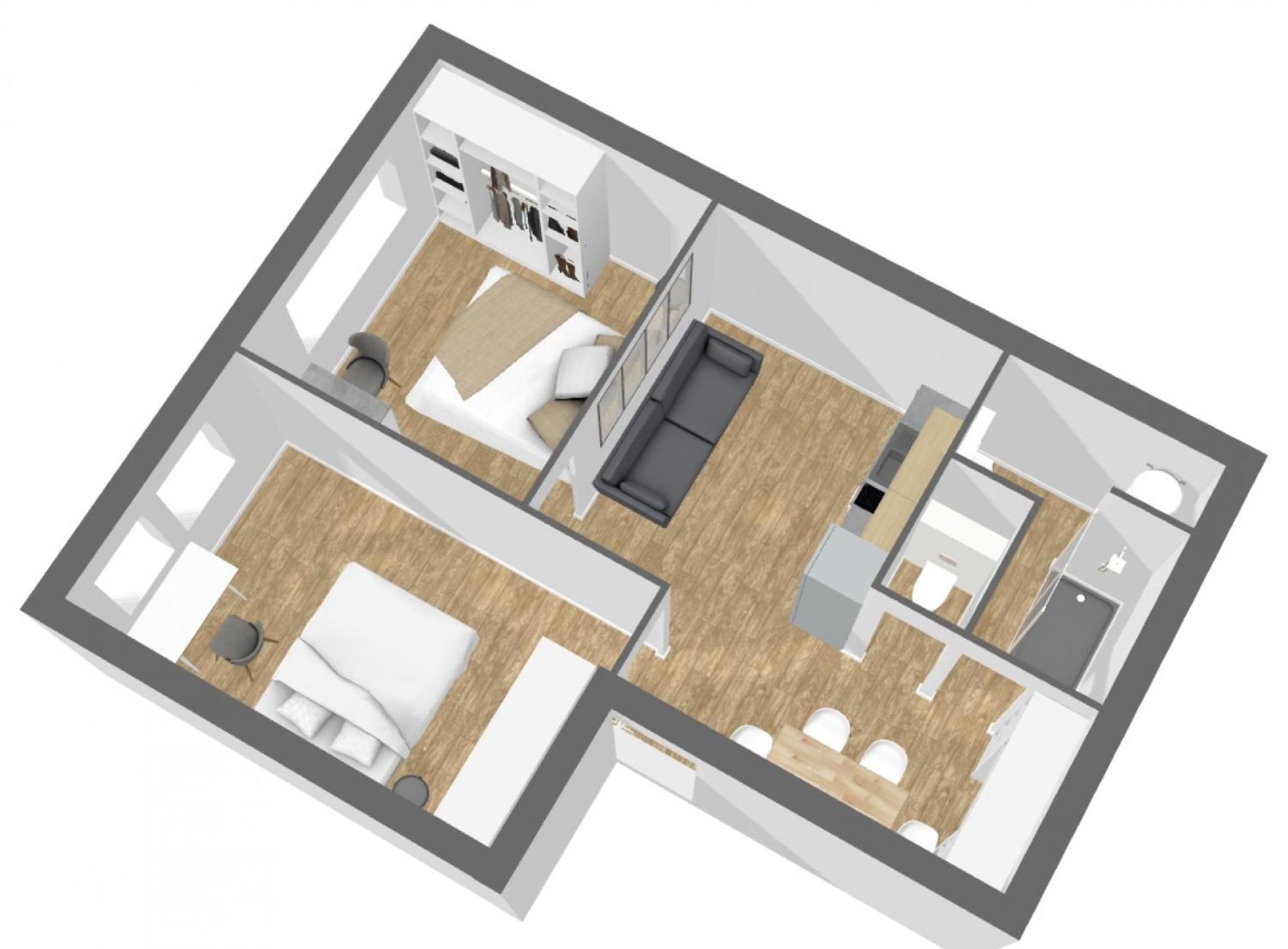Appart 2 Chambres Gare St Charles Marseille Luaran gambar